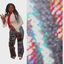 Load and play video in Gallery viewer, Custom Jean Tapestry
